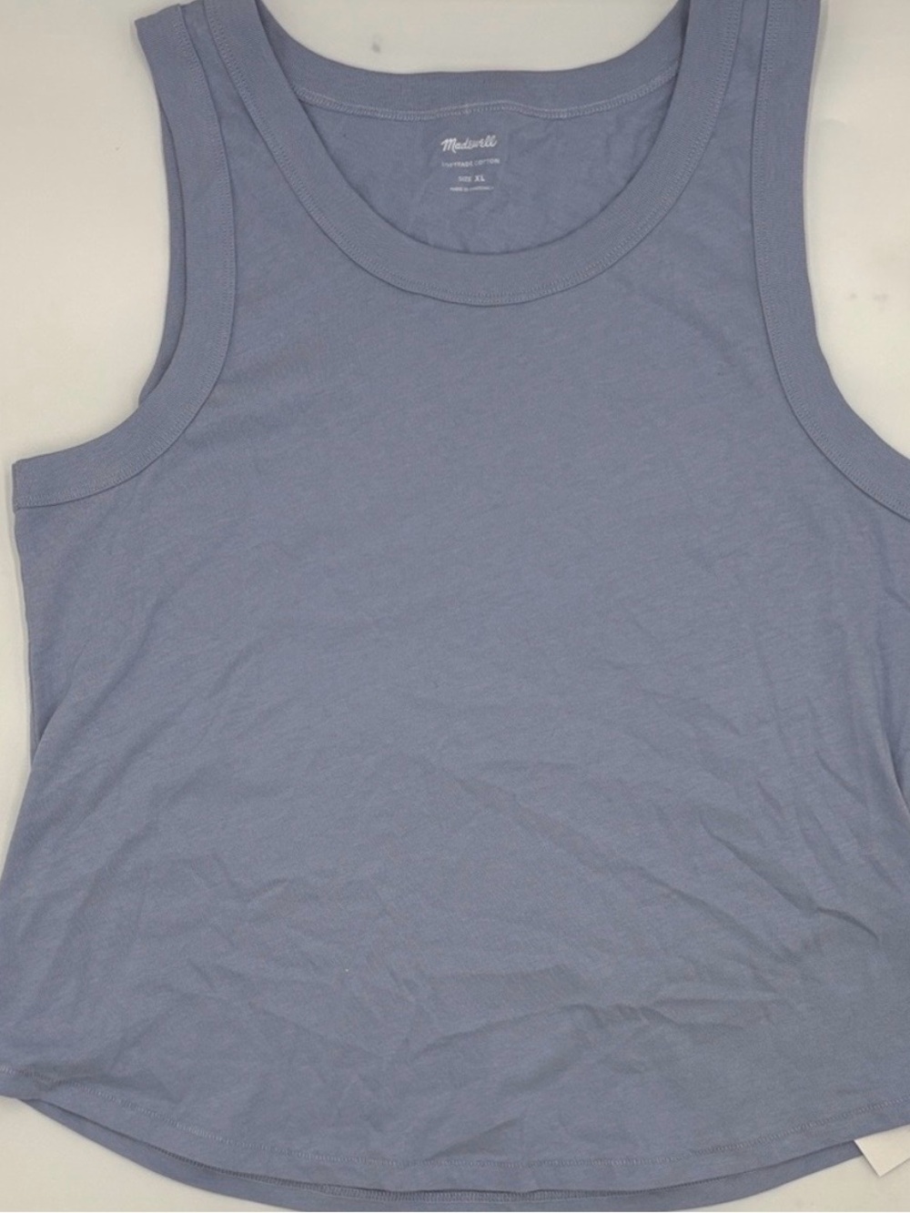 Madewell XL Blue Tank Top // XL